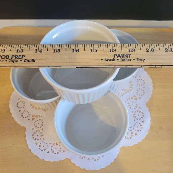 Set of Four 12 oz. Glazed Porcelain Ramekins - Picture 4 of 6